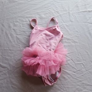 Pink tutu swim suit